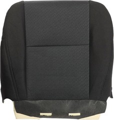 Front Driver Bottom Cloth Seat Cover with Foam Cushion for Silverado 2007-2014
