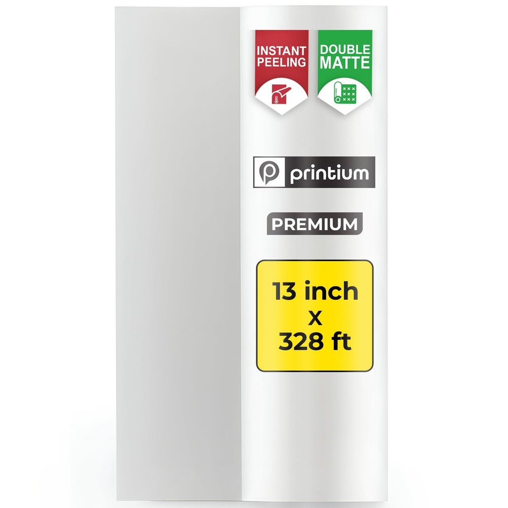 DTF Transfer Film Roll – Premium A3+ 13 inch x 328 ft – Double Matte
