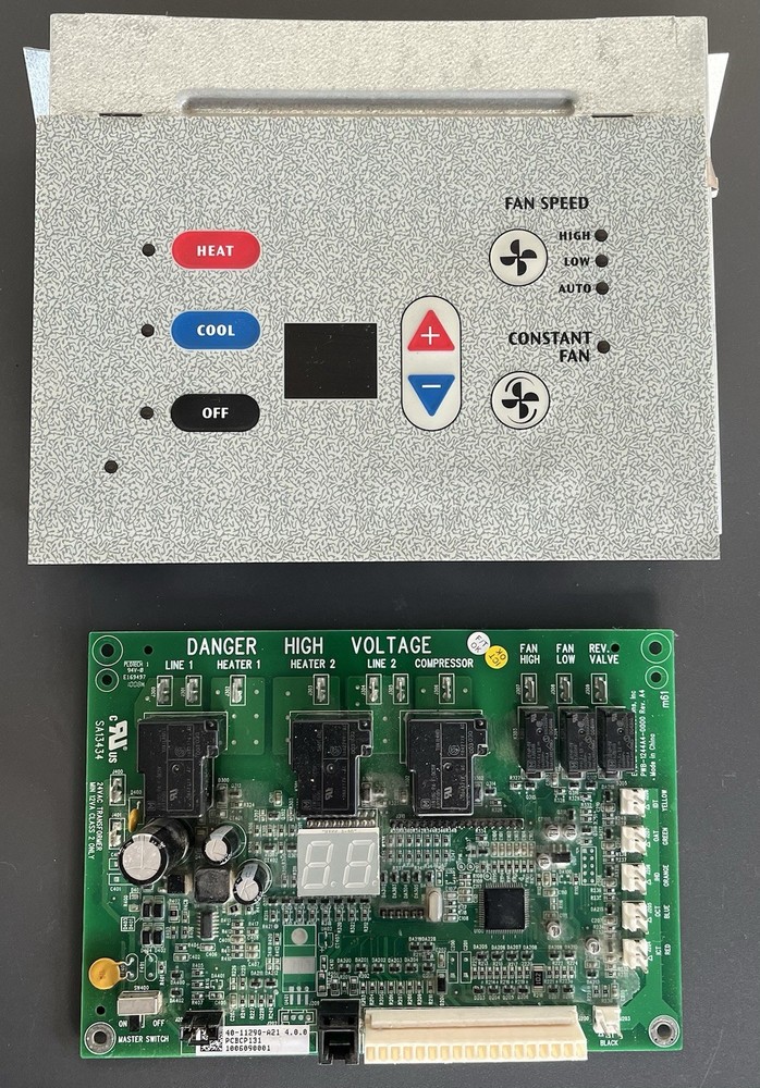 PWB-1244A4-0000 AMANA 40-1129Q-A21 GOODMAN PTAC PCBCP131 Digital Control Set