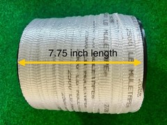 3/4″ x 600ft 2500 LB Polyester Mule Tape, Pull Tape, Strapping, (Misprinted)
