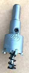 22mm CARBIDE HOLE SAW CUTTER SHEET METAL ALLOY STAINLESS