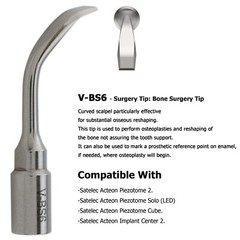 Dental ACTEON Piezotome 2 Cube Ultrasonic Surgery Tips Satelec Piezo Scaler Tips