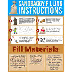 Sandbaggy Sandbags for Flooding – NO TIE STRING – 14″ x 26″, Empty