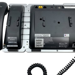 Lot of 2 AudioCodes C455HD, Microsoft Teams IP Phone 5” Color Touch Screen Phone
