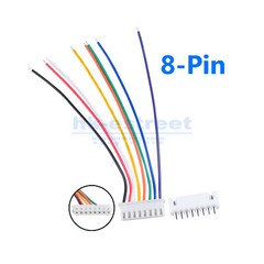 JST XH2.54mm 8 Pin 10/20/30cm Wire Cable Connector Male Female Plug Socket Lot