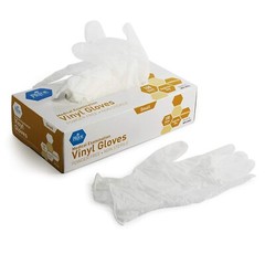 MedPride Medical Examination Vinyl Gloves ,N/S Powder Free-Small-1000 Gloves/CS