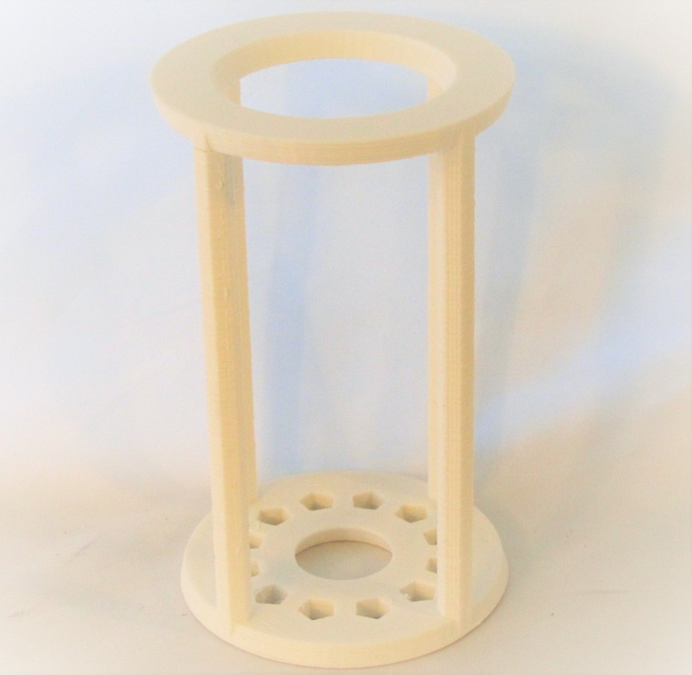 Separatory Funnel Stand Rest Rack Column Lab Bench Desktop Support
