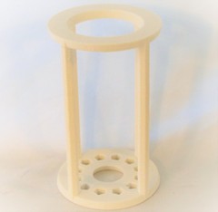 Separatory Funnel Stand Rest Rack Column Lab Bench Desktop Support