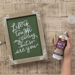 Aleene’s Spray Finish 6oz Acrylic Sealer, 6 Ounce (Pack 6 OZ, Clear – Matte