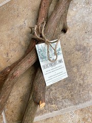24″ NC Mountain Laurel Decorative Wood for Carving, Crafts, Wedding, Party Decor