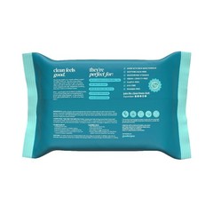 Flushable Wet Wipes for Adults Shea Butter Coconut Scented Personal Hygiene