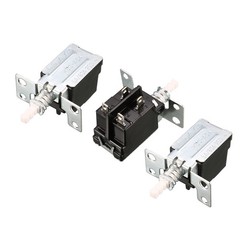 3Pcs AC 250V 5A 4 Pin Soldering DPST Push Button Power Switch KDC-A04-2