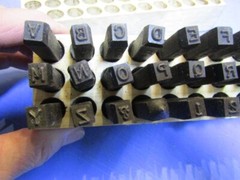 Set Young Bros. 3/16″ Heavy Duty Steel Letter & Numbers Stamps 36 Pc 5363/698690