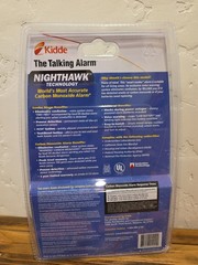Kidde ‎KN-COSM-B The Talking Alarm Smoke, Fire & Carbon Monoxide Detector New!