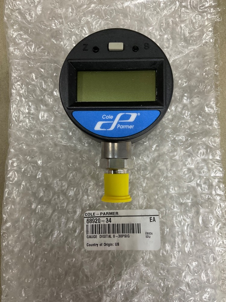 Cole Parmer 68920-34 Gauge Digital Press