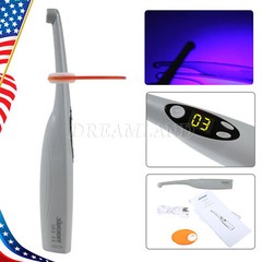 USA Dental Wireless Curing Light 1 Second Resin Cure LED Lamp