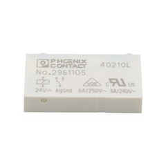 24VDC 6A 250VAC 5-Pin For No.2961105 Phoenix Contact Power Relay (Pack of 10)