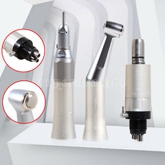 Dental Low Speed Handpiece /Kit Contra Angle Straight Air Motor 2/4Hole YX23