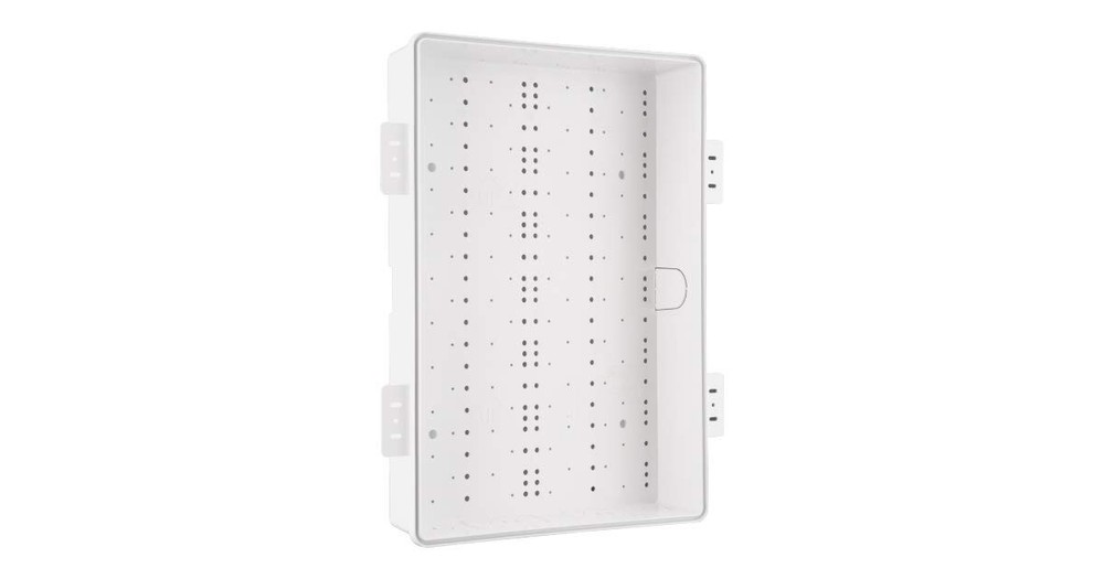 P2100K 21″ Plastic Enclosure w/Base and Hinged Lid media panel 25.1″x19.5″x4.7″