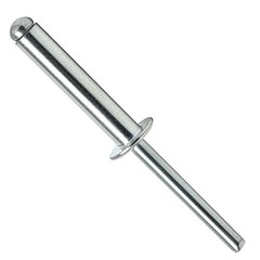Pop Rivets 1/4″ x 1″ Aluminum Body Steel Mandrel Dome Head Blind Qty 25