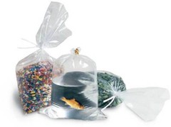 14″ x 24″ Clear Poly Bags 1.5-Mil Lay Flat Open Top Plastic Packaging Packing