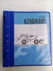 VOLVO A25D A30D Sec.6-9 DUMP TRUCK HYDRAULICS STEERING CAB SERVICE REPAIR MANUAL