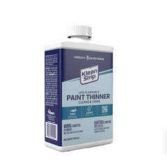 Less Flammable Household Paint Thinner, 1 Quart