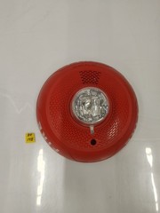 System Sensor PC2RL Fire Alarm Horn Strobe Ceiling Red No Mounting Plate