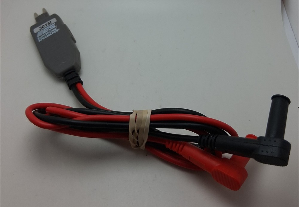 301N ES Electronic SPECIALTIES Max 20A/48V Positive Negative Cables & 2 Pluggin