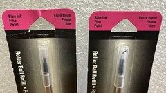 PARKER 30223 Roller Ball Pen Refill Blue Ink Fine Point Genuine NOS 1996 England