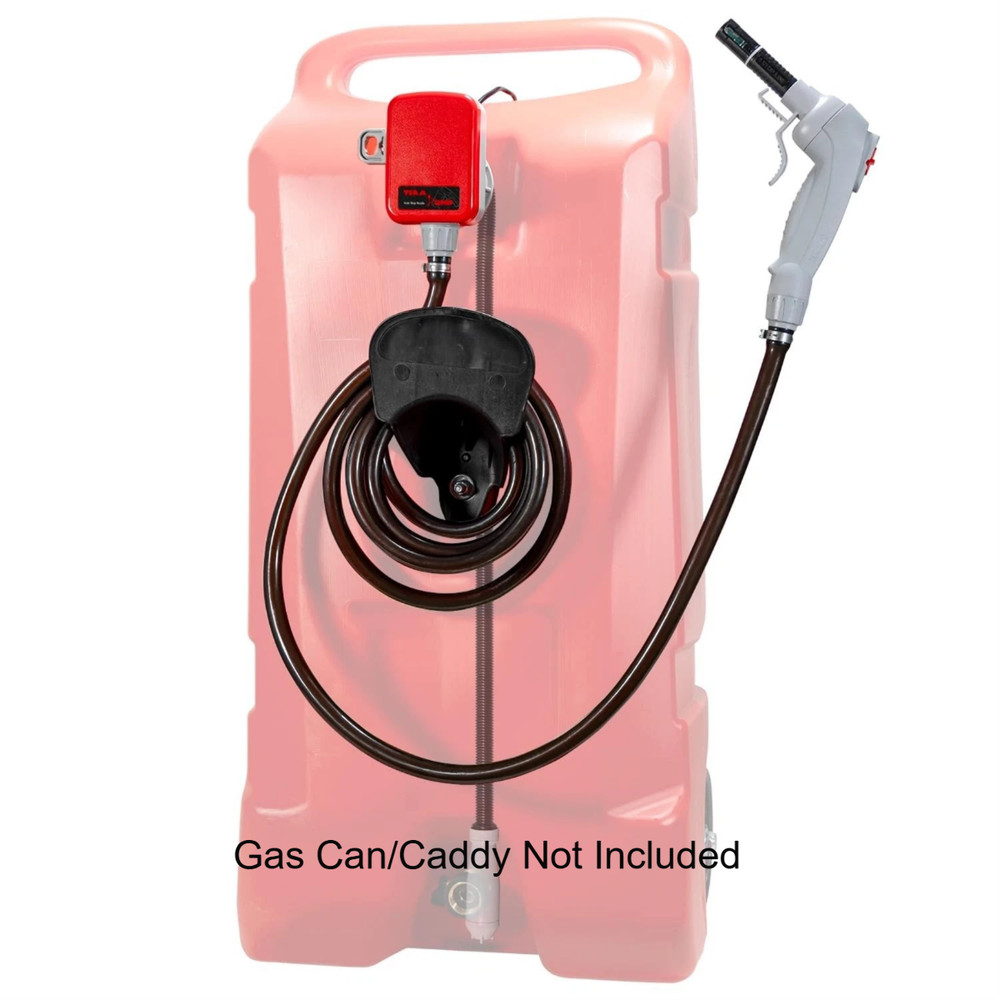 TERA PUMP TRFA03-GC Automatic Gas Caddy Fuel Transfer Pump Auto-Stop Sensor 2017