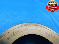 47.655 CLASS XX MASTER PLAIN BORE RING GAGE 48.000 -.345 UNDERSIZE 48 mm 1.8762