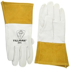 Tillman 24C Premium Top Grain Kidskin TIG Welders Work Gloves 4″ Cuff XSM-2XL
