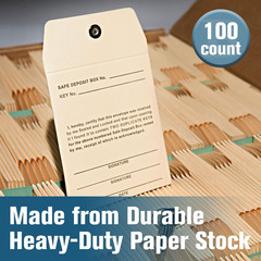 Manila Envelopes 3″ x 3.5″ Pack of 100 Safe Deposit Key Envelopes