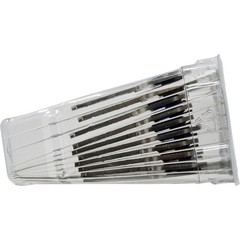 Hillman 88900 Blue/Silver 66/KW1 Traditional Single Sided Blank Key (Pack of 10)