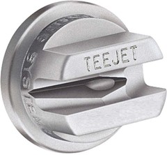TeeJet Stainless Steel Off-Center Flat Fan Spray Tip Rated 0.10 GPM @ 40 PSI