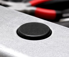 Hole Plugs for Sheet Metal Plastics Fits Thin Materials Snap In 5 per Package