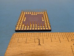 1) AD ADSP-2100AJG 12.5 MIPS DSP MICROPROCESSOR 10.24MHz 100PIN CERAMIC PGA GOLD