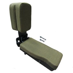 Dark Brown Side Kick Buddy Seat Fits John Deere Tractor 2140, 2350, 2355, 2550