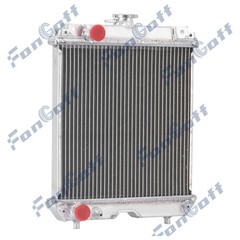 Radiator Fit Kubota Compact Core Size 13 7/9″ x 13 5/7″ Inlet/Outlet 1 1/9″ NEW