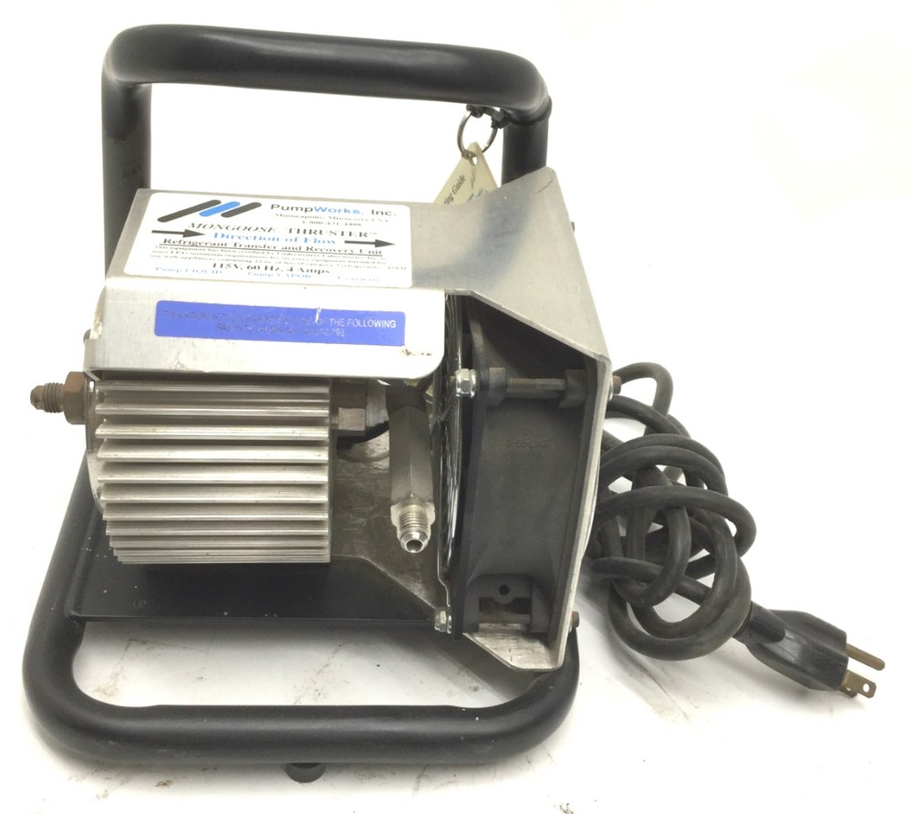 Pump Works PW2169MTF Mongoose Thruster Refrigerant Transfer and Recovery Unit