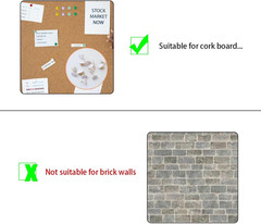 300 PCS Thumb, Tacks Plastic round Head Thumbtack, Plastic Roundness Push Pins