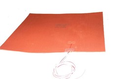 Silicone Heating Pad 6.5″ X 10.5″ 24V 200W / 300W with PSA NTC100K Custom Made