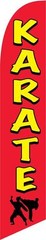 Karate 12ft Feather Banner Swooper Flag – FLAG ONLY