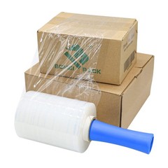 BOMEI PACK Plastics Industrial Mini Stretch Wrap Film Replacement 5″ x clear