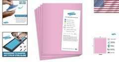 Lapping Film Microfinishing Sanding Paper Fine Polishing Sharp Edges 5 Pc