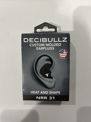 Decibullz Custom Molded Earplugs 31db Highest NRR Hearing MADE IN AMERICA