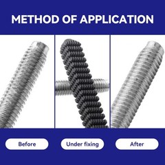 HFS(R) Thread Restoring File High Carbon Steel Thread Repair Tool Metric Thread
