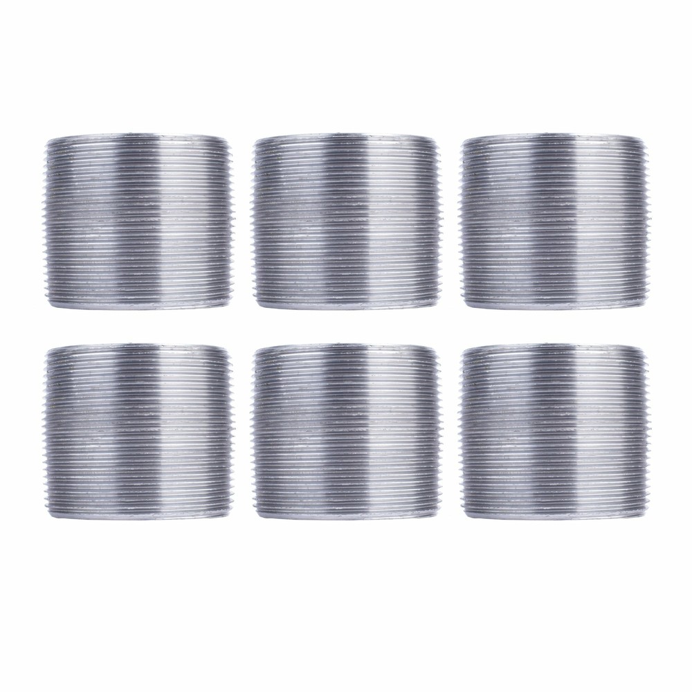 1 1/2 in. X Close in. Black Pipe 6 Pack