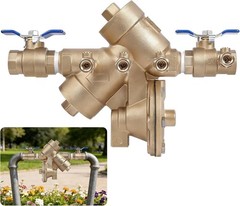 34-975XL2 3/4″ Reduced Pressure Zone Backflow Preventer Valve NEW